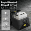 3-in-1 Carpet Restoration Machine with Carpet Combing, Extraction and 70°C Heated Drying