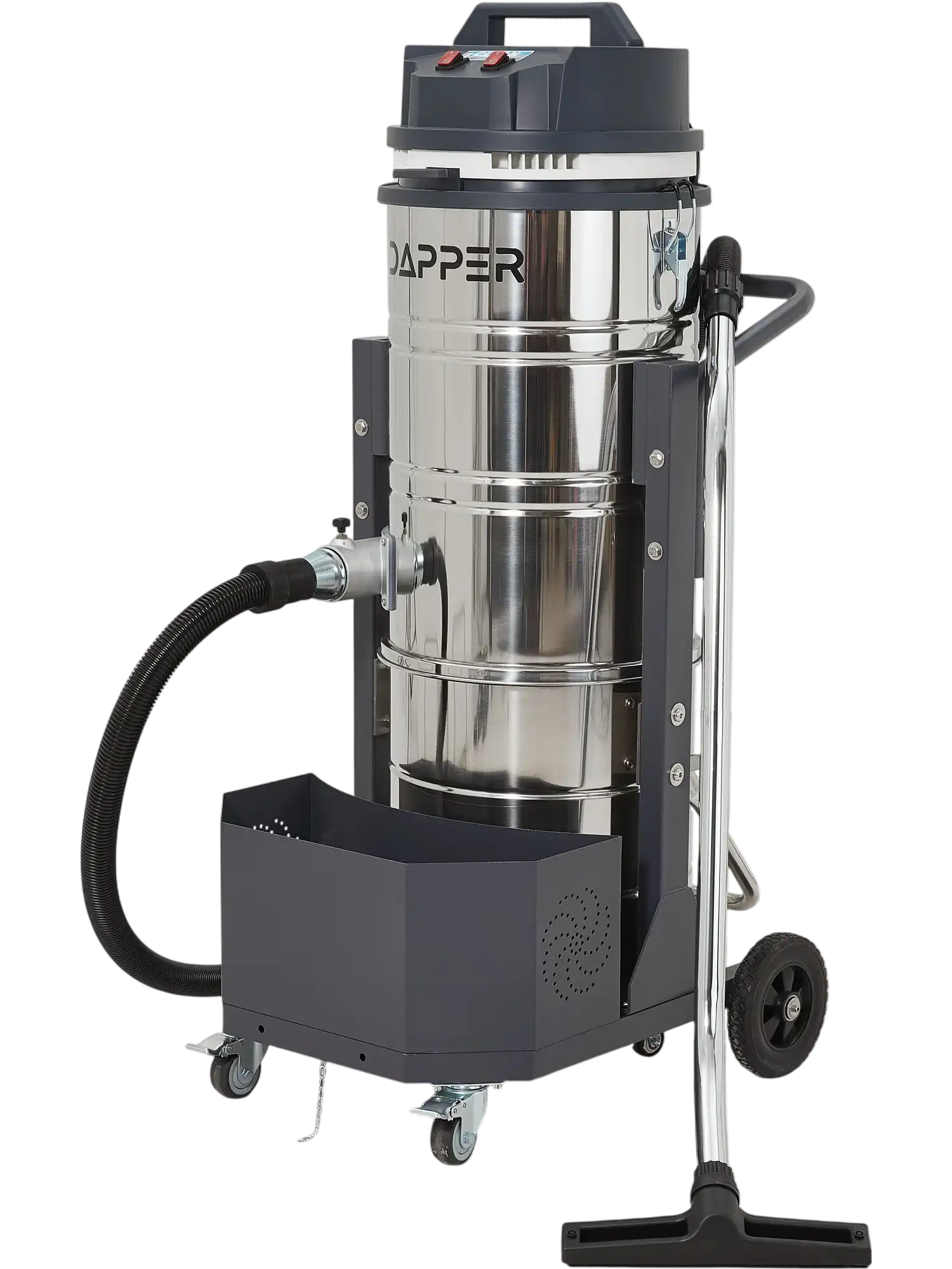 Dapper Supply Industrial Vacuum Wet/Dry 26.5 Gal. 3.3 HP 222 CFM Dual Motor New