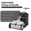 22-Inch Push Lawn Sweeper with 3.5 cu. ft. Hopper Bag