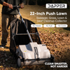 22-Inch Push Lawn Sweeper with 3.5 cu. ft. Hopper Bag