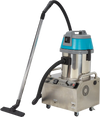 Commercial Steam Cleaner with Wet/Dry Vacuum and Upholstery - 2 Gallon Tank
