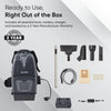 Dapper Supply Commercial Backpack Vacuum & Blower 1 Gal. Battery Powered with Accessories New