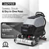 Dapper Supply Floor Cleaning Machine Self Propelled 25" Brush 35" Squeegee 26,900 Sq. Ft./Hr New