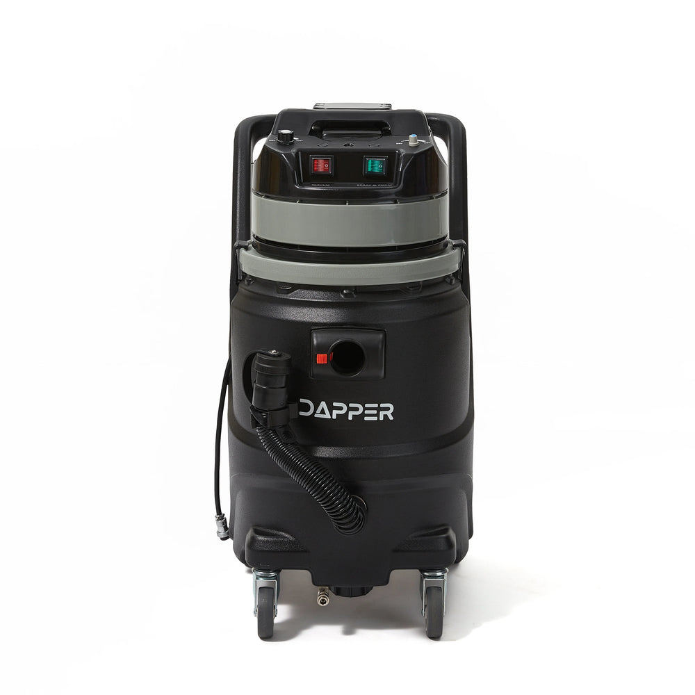 Dapper Supply Vacuum Cleaner Wet/Dry 4.5 Gal. Tank with Scrub Brush Steam Water Extraction New