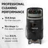 Dapper Supply Vacuum Cleaner Wet/Dry 4.5 Gal. Tank with Scrub Brush Steam Water Extraction New