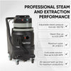 Dapper Supply Vacuum Cleaner Wet/Dry 4.5 Gal. Tank with Scrub Brush Steam Water Extraction New