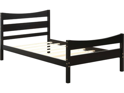 Costway Twin Rustic Platform Bed Frame w/ Headboard Footboard 10368974 New