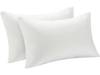 Set of 2 28 x18 Inch Shredded Memory Foam Bed Pillows with Bamboo Cooling Cover