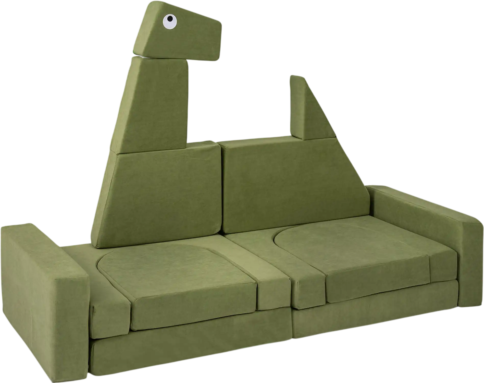 Costway 13-Pc Modular Kids Play Couch 53054269 New