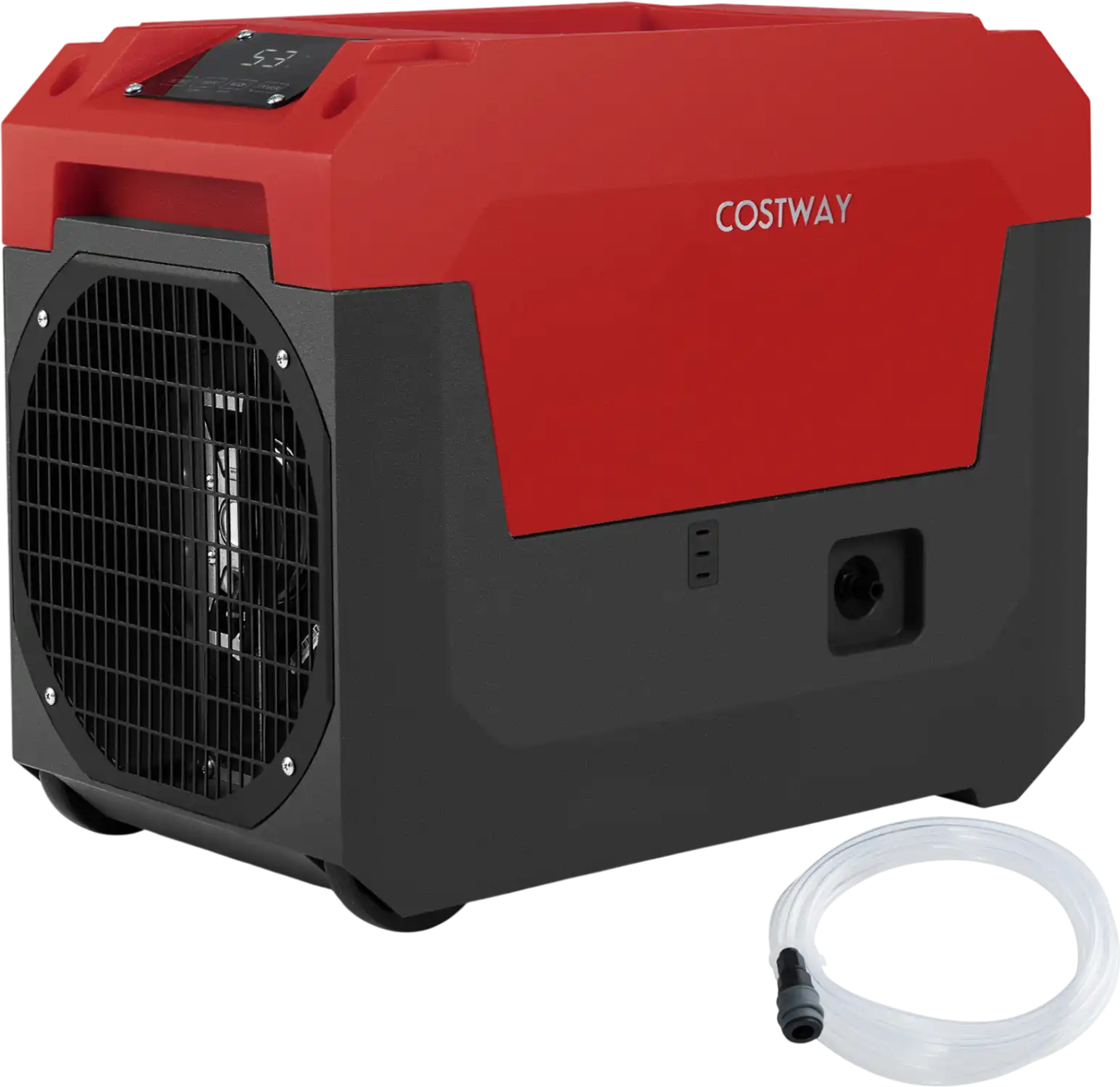 Costway 140 Pint Commercial Dehumidifier w/ Pump Drain Hose 14414787 New