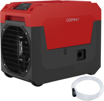 Costway 140 Pint Commercial Dehumidifier with Pump Drain Hose 14414787 New
