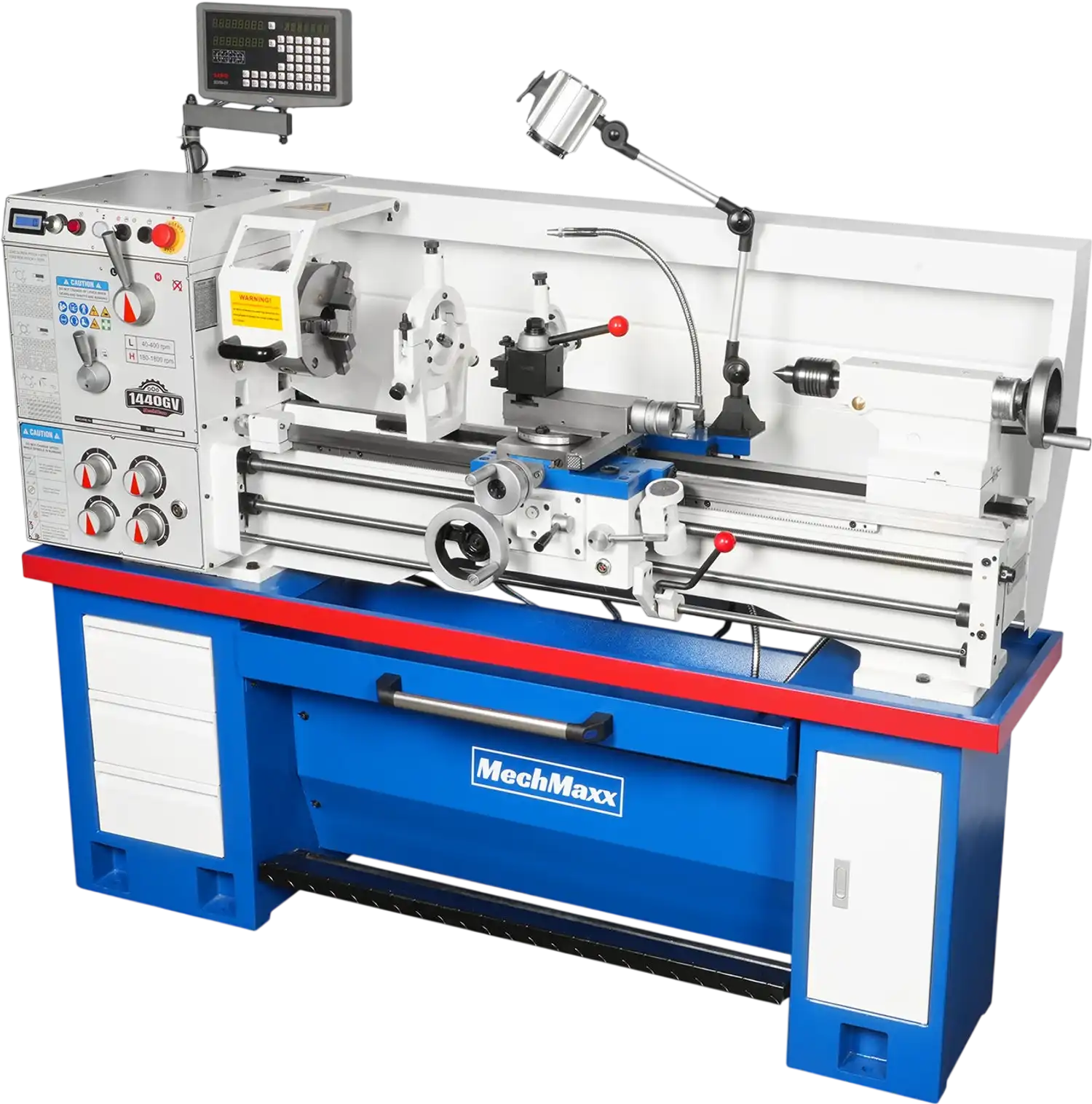 MechMaxx 1440GV+dro Metal Lathe 14 x 40