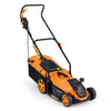 14-Inch 12-Amp Corded Electric Lawn Mower w/ 5-Position Height Adjustment-Orange - Gallery View 1 of 11