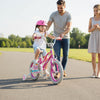 14 Inch Kids Bike for Aged 3-8 Years Old with Adjustable Handlebar Pink- Starlight Wave - Gallery View 1 of 11