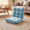 14-Position Adjustable Cushioned Floor Chair-Green - Gallery View 1 of 10