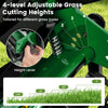 Adjustable height lever for the 14-inch push lawn mower, featuring 4 cutting positions for tailored grass cutting.