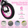 Enduring 14-inch bike wheels designed for various surfaces, featuring anti-slip and wear-resistant properties.
