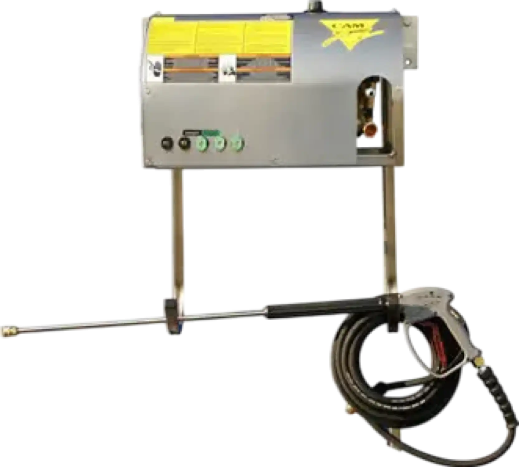 Cam Spray 1500WM/SS Pressure Washer Electric Powered Deluxe Wall Mount Cold Water 3 GPM 1500 PSI New