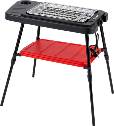 Costway 1500W 2-in-1 Electric Grill w/ Detachable Stand Dual Plates for Balcony 47893588 New