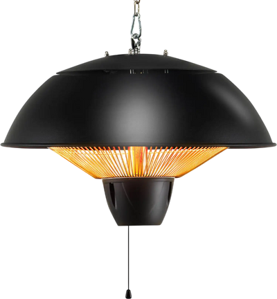 Costway 1500W Electric Hanging Patio Heater IPX4 Waterproof 51638927 New