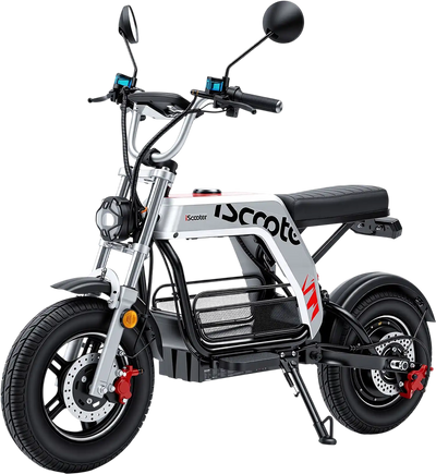 iScooter DX5 Pro Electric Scooter with Seat 2000W 52V 20Ah 62 Miles 38 MPH New