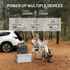 Pecron E2400LFP 2048Wh/2400W Portable Power Station Expandable Wi-Fi App Control New