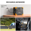 Pecron E2400LFP 2048Wh/2400W Portable Power Station Expandable Wi-Fi App Control New