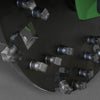3-Point PTO Stump Grinder with 34 Carbide Teeth (PTO Shaft Included with Slip Clutch),  for 15-45HP Tractor,  SG24
