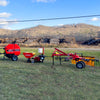 Hay Baler & Hay Wrapper & Hay Rake Tedder  Bundle,  HB3120,  HW20,  HT100