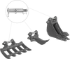 Attachment Set for Mini Compact Excavator MEC17, MEC17PRO (SKU: 150533; 150534）