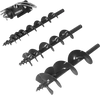 Three-Rod Auger for Mini Compact Excavator MEC17, MEC17PRO (SKU: 150533; 150534）