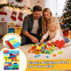 Colorful 150 pcs toddler building blocks set for STEM learning, featuring safe materials and wheel packs for vehicle.