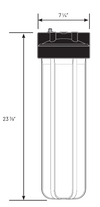 Pentair 152095 FloPlus 20" BB Heavy Duty CTO Flow System 4 to 6 Bathrooms FPS-20BB New