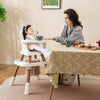 16-in-1 Baby High Chair with Activity Center and Booster Seat for Babies and Toddlers-White - Gallery View 1 of 9