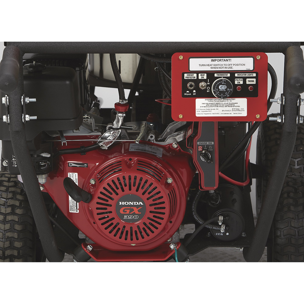 NorthStar 157310 Pressure Washer 3000 PSI 4.0 GPM Hot Water Honda GX390 Engine CAT Pump Gas New