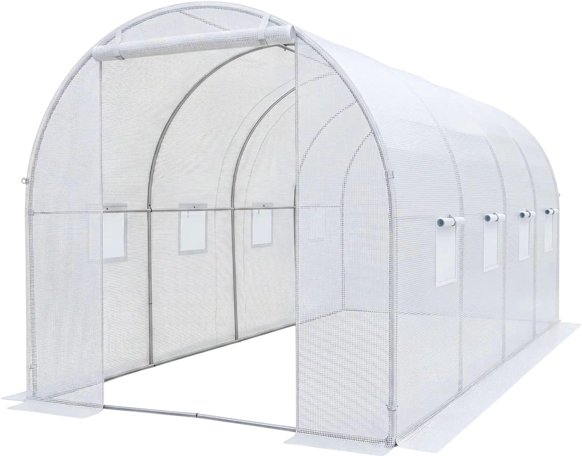 Costway 15' x 7' x 7' Walk-in Tunnel Outdoor Greenhouse 72083224 New