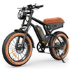isinwheel R6 Off Road Retro Electric Bike - studio angle view