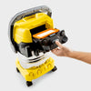 Wet and dry vacuum cleaner WD 6 P S: Patented filter removal technology