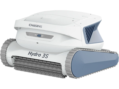 Chasing Hydro 3S Robotic Pool Cleaner Cordless 1,614 sq. ft. 5070 GPH HydroCurve S Path New