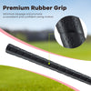 Rubber grip detail of the 38-inch junior fairway wood golf club, designed for kids ages 11-14, in pink.