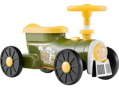 Costway Train Ride-On Toy Steering Wheel Whistle 372851946 New