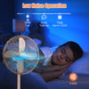 16-inch oscillating pedestal fan with adjustable height, 3 speeds, and 75° oscillation for effective cooling in any.