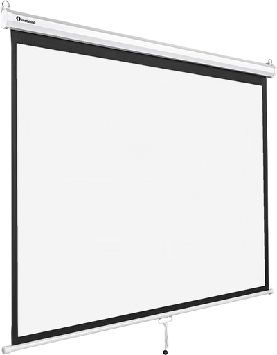 Yescom Retractable Manual Projection Screen 72
