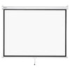 Yescom Retractable Manual Projection Screen 72" 4:3 Ceiling Wall New