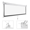 Yescom Retractable Manual Projection Screen 72" 4:3 Ceiling Wall New