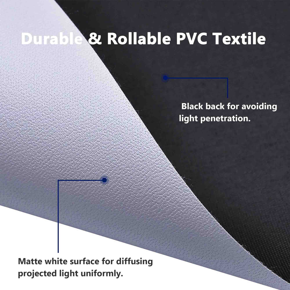 Yescom Projector Screen 177" 16:9 Matte White New