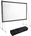 Yescom Outdoor Portable Projection Screen with Stand 16:9 100" New