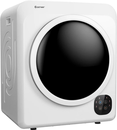 Costway 1700W Portable Electric Tumble Dryer Steel Tub 69358071 New