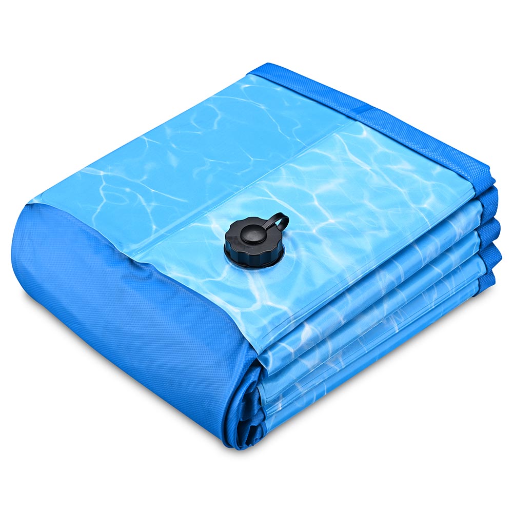 Yescom Foldable Pool D63x12 in. Nemo Red New