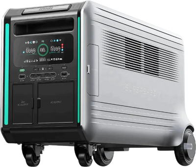Zendure V6400 SuperBase Power Station 6438Wh 120/240 Dual Voltage New
